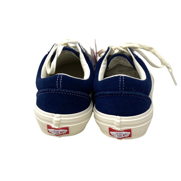 VANS Old Skool Pro Low Top Navy Women's Suede Casual Sneakers Size VN0A45JC2M0 - Picture 4 of 9